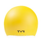 Шапочка для плавания Wrinkle-Free Silicone Cap, силикон, LCSL/720, желтый фотография