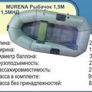 Лодка Рыбачок 1.5 М НД надувная резиновая гребные