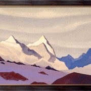 Картина Западные Гималаи, Рерих Николай Константинович фотография