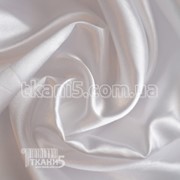 Ткань Атлас обычный белый (75 gsm) 1609 фотография