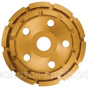 Чашка алмазная зачистная, 180 мм, двухрядная Matrix фото