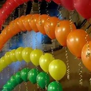 Оформление воздушными шарами фото