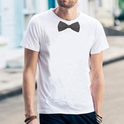 Мужская футболка с бабочкой (размер 52)