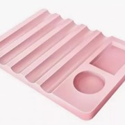 Подставка для кистей (розовый) Runail Professional фото