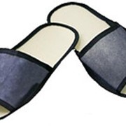 Тапочки для сауны 39р Дансон(синие,коричневые,белые) фото