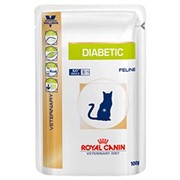 Diabetic cat Royal Canin корм, Пауч, 0,100*12кг