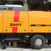 Бетононасос стационарный (буксирный) SANY HBT 120C - 2016 DIII