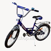Велосипед Марс 20" ручной тормоз + эксцентрик (синий / черный)