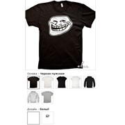 Троллфэйс (Trollface) Прикольные футболки, Футболки с надписями, модные футболки, с прикольными надписями фото