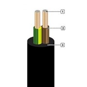 Кабель силовой гибкий в резиновой изоляции КГ 2х2,5