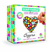 Набор для творчества «Сердце в коробке со стразами» Шар-Папье В0253 фотография