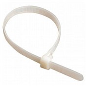 Стяжка нейлоновая открываемая, многоразовая 150*3.6 мм - 100шт. фото