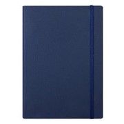 Ежедневник недат, синий,интегр.с рез,140х200,160л,Bland&Skin AZ357/blue фото
