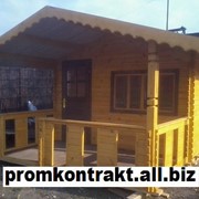 Дом из профилированного бруса 6х4 м. Купить в Хмельницком фото