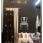 Портьерные ткани на заказ REBEKAH фото