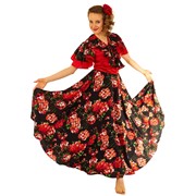 Карнавальный костюм Птица Феникс Цыганка в красном женский, 40-42 фото