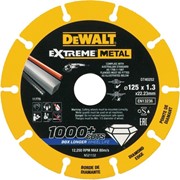 Алмазный диск отрезной DEWALT DT40252, по металлу 125 мм фото