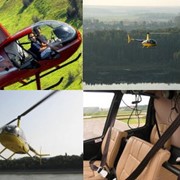 Аренда вертолета и заказ авиатакси. Вертолёт Robinson R44 - прокат фото