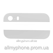 Стекло корпуса для мобильного телефона Apple iPhone 5S верхнее+нижнее White фото