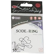 Крючки KOI Sode-Ring “KH841-10BN“ №10 AS, (10 шт.) BN фото