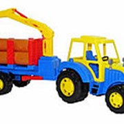 Трактор "Алтай" с полуприцепом-лесовозом (Полесье) 35370