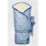 Конверт-одеяло зимний “Сказка“-2 голубой фото
