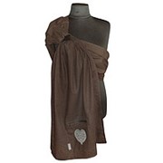 Слинг с кольцами темный шоколад АКЦИЯ! Акция при покупке слинга 2 мини-коврика в подарок! фото