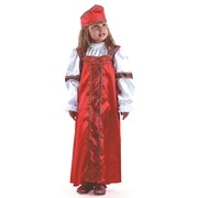 Карнавальный костюм для детей Батик русский народный Марья-искусница детский, 36 (140 см) фотография