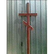 Крест деревянный крашеный фото