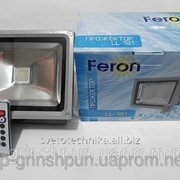 Прожектор светодиодный Feron LL181 20W RGB с пультом