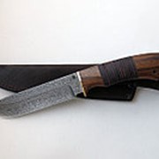 Нож из дамасской стали “Морж“ фото