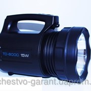 Фонарь ручной аккумуляторный TD-6000 15W купить Киев фонарь TD-6000