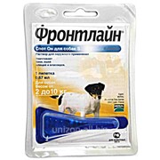 ФРОНТЛАЙН Merial СПОТ ОН монопипетка для собак весом от 2-10 кг (S)