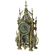 Бронзовые каминные часы "Кафедрал" 23х45х12см. арт.BP-27012-D Belo De Bronze