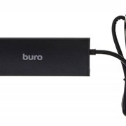 Хаб-разветвитель USB 3.0 Buro BU-HUB4-0.5-U3.0 4порт. черный фотография