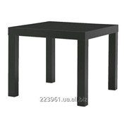 Придиванный столик, черный ЛАКК фото