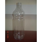 ПЭТ бутылка прозр, 1,0 литр фотография