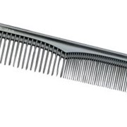 Расчёска E00116 "ES-116", комбинированная для мужских стрижек, нейлон.