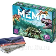 Настольные игры Нескучные Игры Игра Мемо “Мир динозавров“ (50 карточек) фото