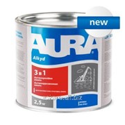 Антикоррозионная грунт-эмаль Aura 3 в 1