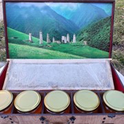 Продукция пчеловодства мёд в чемоданах большой набор