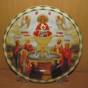 Тарелка настенная Целитель Св.Пантелеймон, арт. 09197М