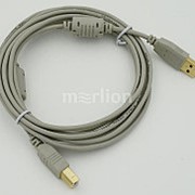 Кабель USB A(m) - USB B(m), ферритовый фильтр , 3м