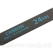 Полотна для ножовки по металлу, 300 мм, 24 TPI, Carbon, 2 шт Gross фото