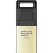 USB флеш накопитель Silicon Power 32Gb Mobile X10 , OTG, Champague (SP032GBUF2X10V1C) фото
