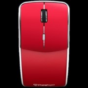 Коммутатор Prestigio Wireless Optical 800/1600dpi,4 btn,USB, Red фото