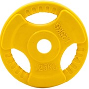 Диск обрезиненный ZSO цветной 3 Handle D-26 1,25кг фото