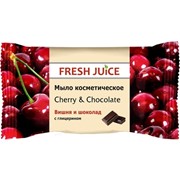 Мыло косметическое Fresh Juice Cherry & Chocolate 75 г фото