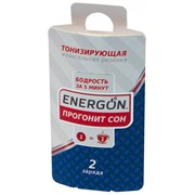 Энергетическая жевательная резинка ENERGON ENERGY GUM 2шт ( жвачка с кофеином / энергетическая жвачка ) фото