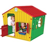 Домик игровой.STARPLAST 01-561. Детский пластиковый домик для игры на улице и дома.
